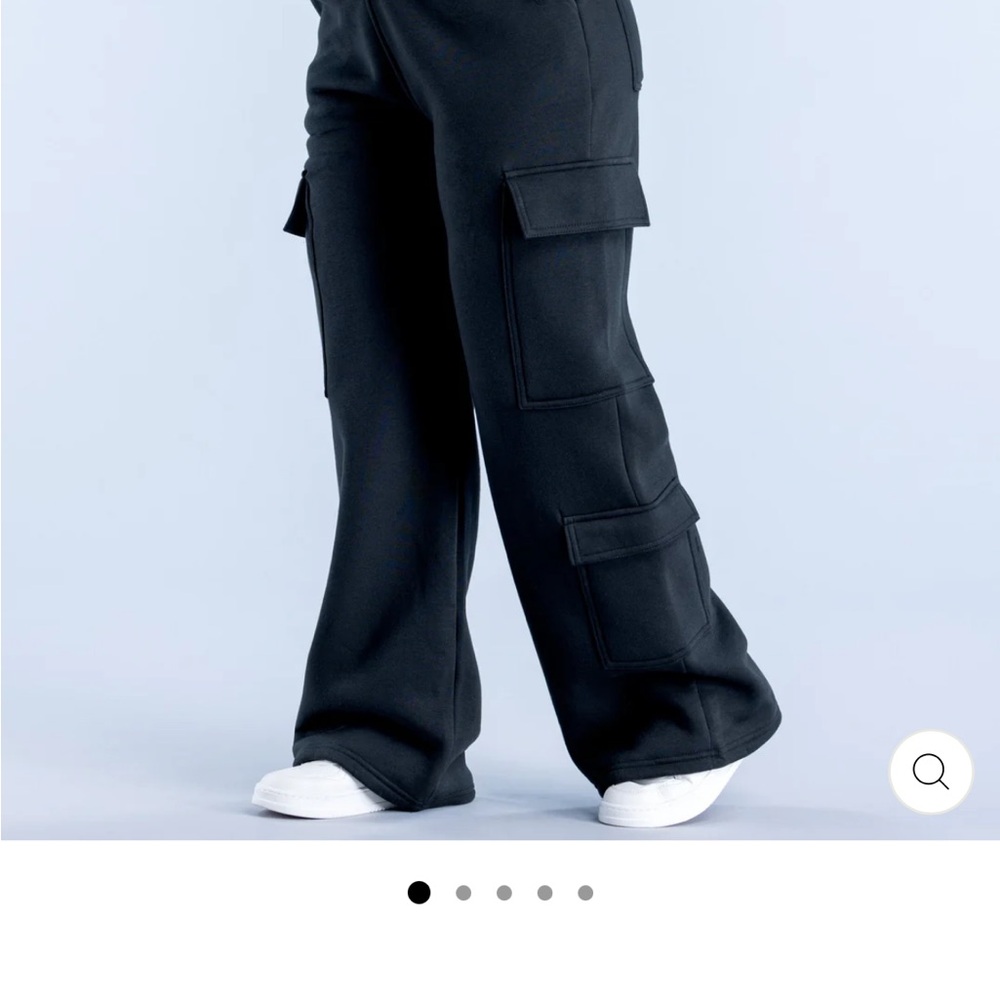 Women's Black Cargo Pants